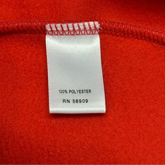 Class Club Kids Boys Size 4/5 Red Sweatshirt Jacket 1/4 Zip - Picture 9 of 10